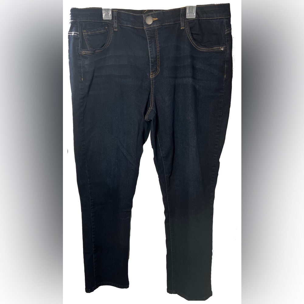 Christopher And Banks Signature Slimming Women's Stretch Jeans Size 22